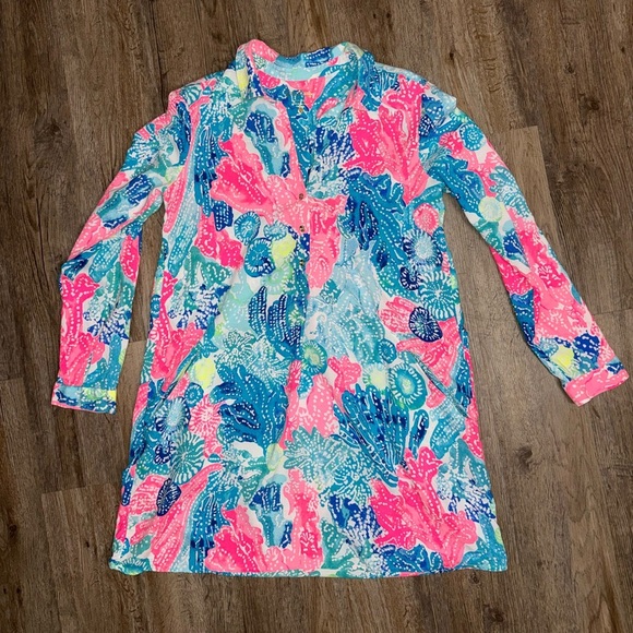 Lilly Pulitzer • Lillith Tunic Dress in Multi Boho Matik - Picture 10 of 14